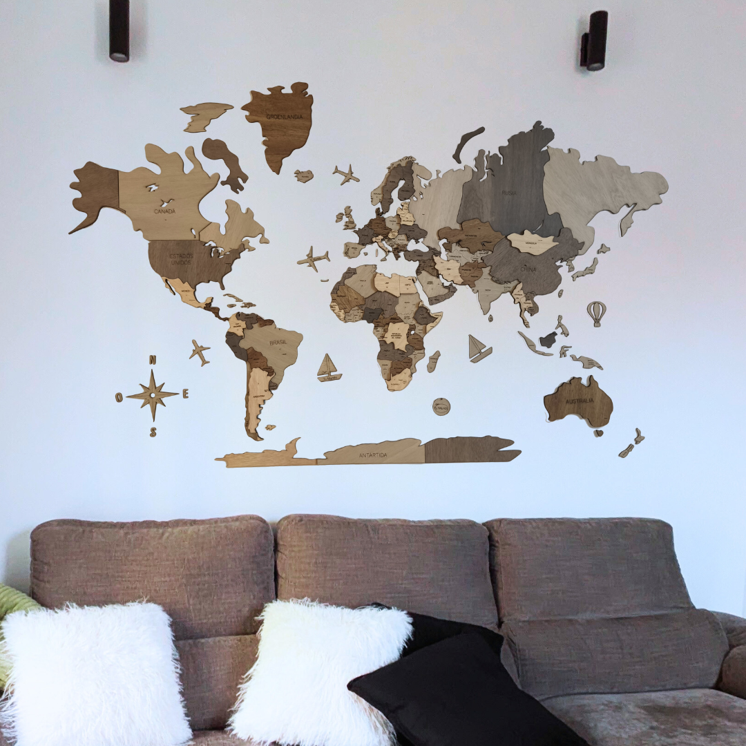 Nordic World Map
