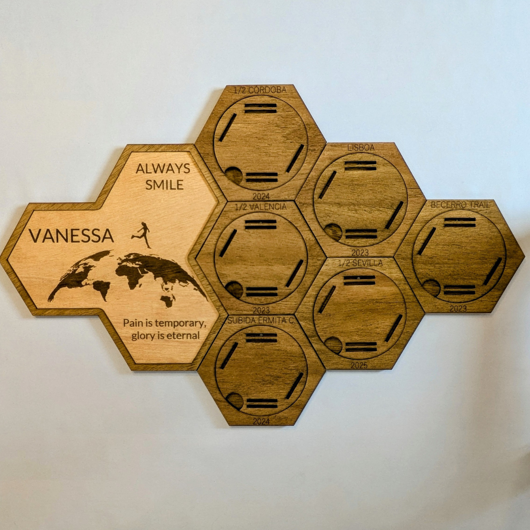 🏅Medallero Central + Hexágonos 🏅