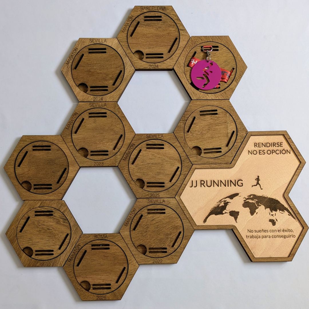🏅Medallero Central + Hexágonos 🏅