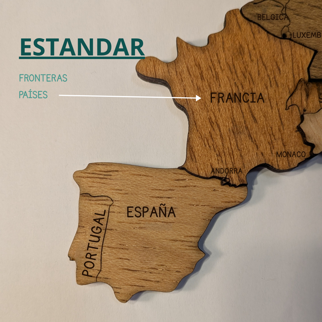 Mapamundi Tierra