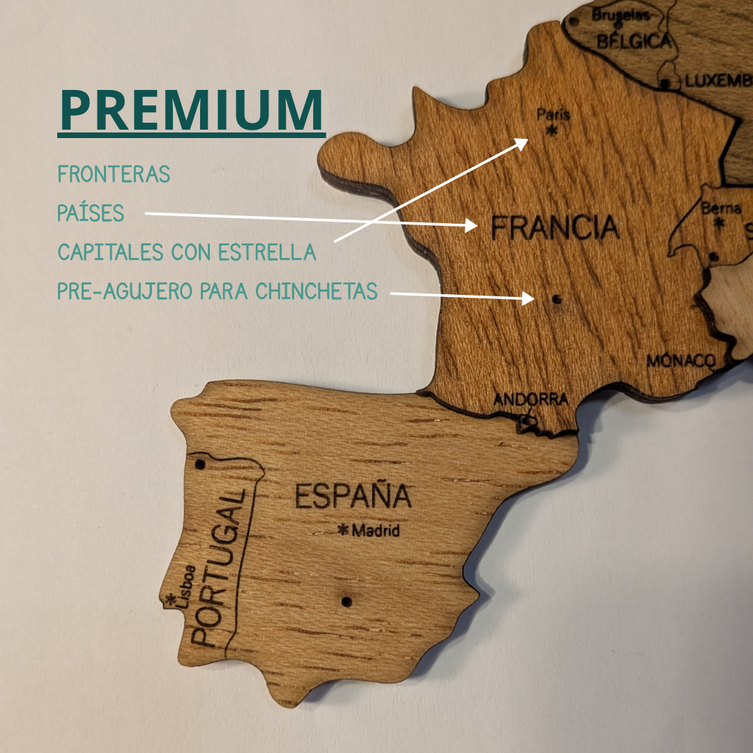 Mapamundi Tierra