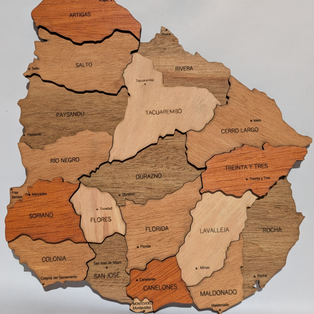 Mapa Uruguay