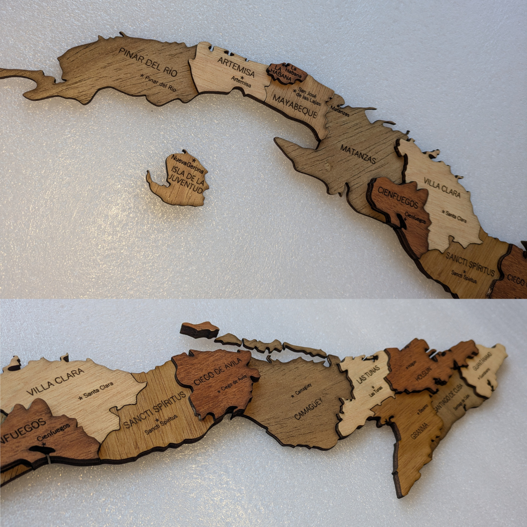 Mapa Cuba