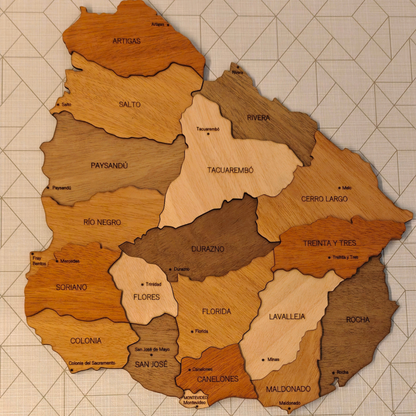 Mapa Uruguay