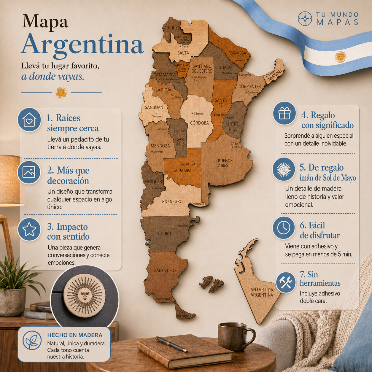 Map of Argentina