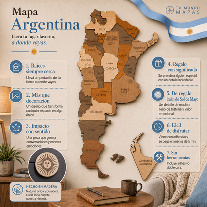 Map of Argentina