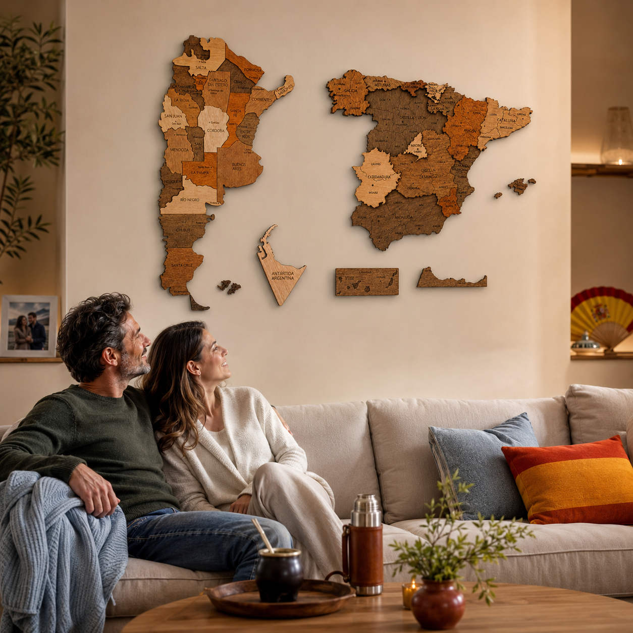 Pack Emigramos — Mapa Argentina + Mapa España