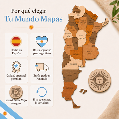 Map of Argentina
