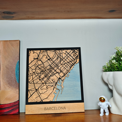 Mapa Barcelona