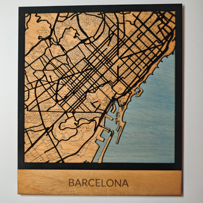 Mapa Barcelona