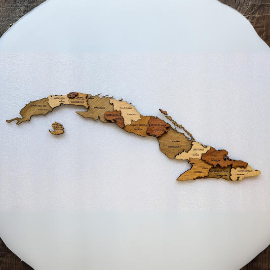 Mapa Cuba