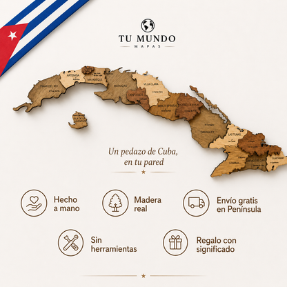 Map of Cuba