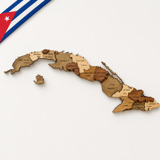 Map of Cuba
