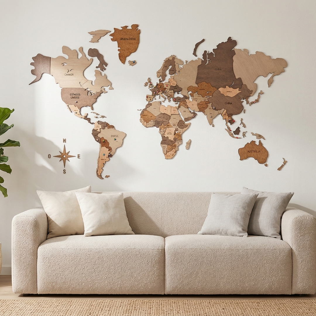 Nordic World Map