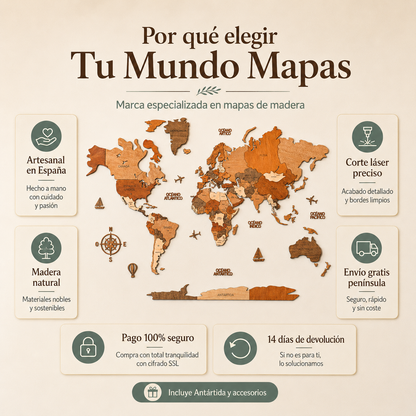 Mapamundi Tierra