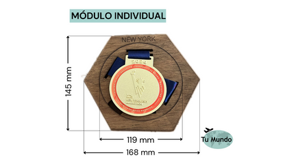 🏅Hexágono Medalla🏅