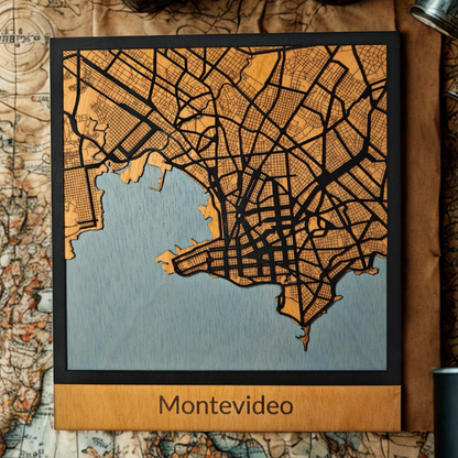 Mapa Montevideo