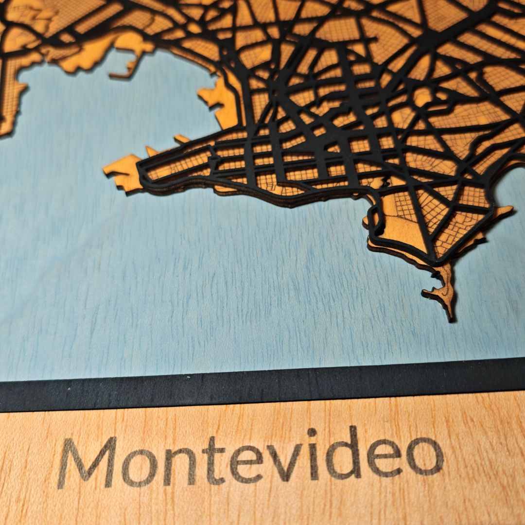 Mapa Montevideo