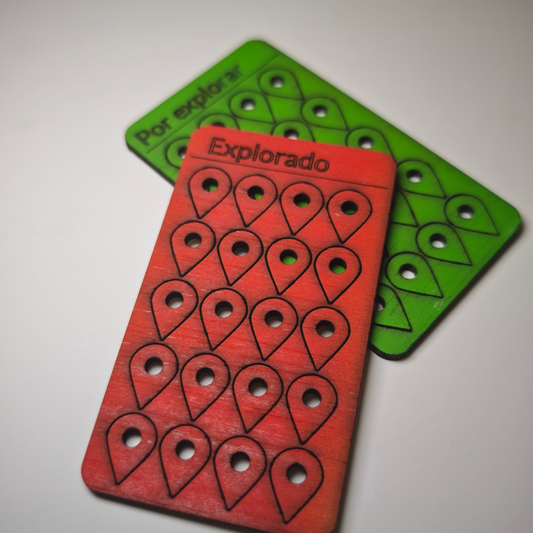 Pushpins with Country Flags
