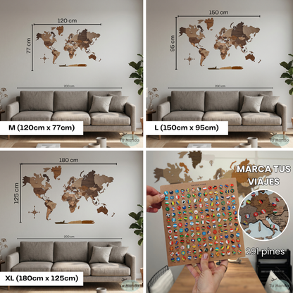 Nordic World Map