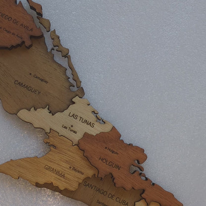 Mapa Cuba